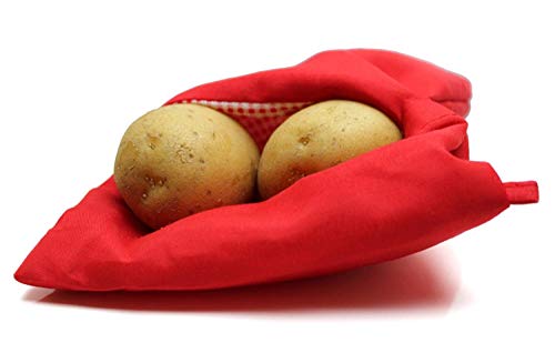 LEOFLA SACCOPATATE Kartoffelkochsack aus Mikrowelle, wiederverwendbar, ideal für Diättaschen, Küchentasche, variabel, Media von LEOFLA