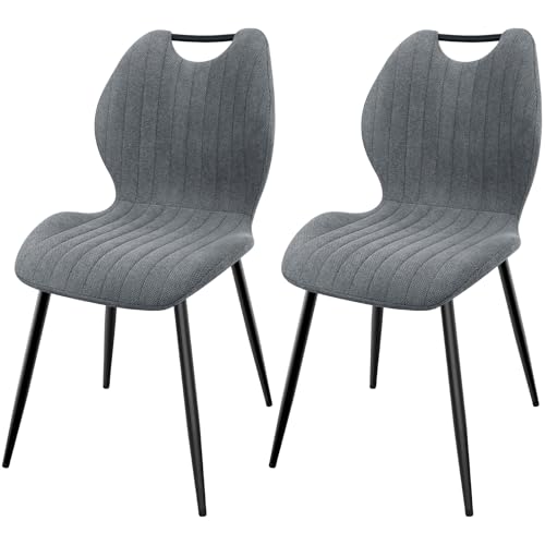 LEWE Esszimmerstühle 2er Set, Küchenstühle Wohnzimmerstuhl Polsterstuhl mit Metallbeine,Stuhl mit Stoff-Rückenlehne, Stühle für Esszimmer Wohnzimmer Küche LEWE Esszimmerstühle 2er Set, Küchenstühle Wohnzimmerstuhl Polsterstuhl mit Metallbeine,Stuhl mit Stoff-Rückenlehne, Stühle für Esszimmer Wohnzimmer Küche von LEWE
