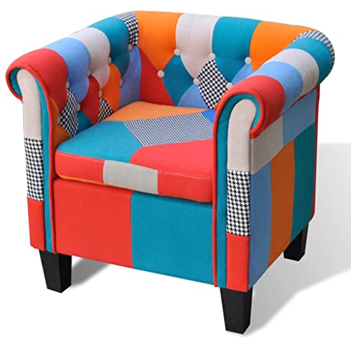 LIANGDONFC Sofa Stuhl Boss Chair、Sofa StuhlSessel mit Patchwork-Design StoffDie meisten der geschäftlichen Familie Gelegenheiten der Ruhe braucht von LIANGDONFC