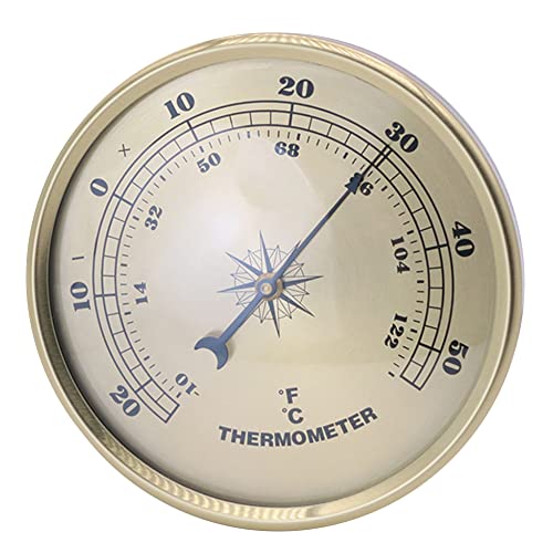 LICHENGTAI Thermometer Hygrometer Thermo Analog Luftfeuchtigkeit Außenthermometer für Terrasse, Thermo-Hygrometer für zu Hause oder im Büro, Raumklima Kontrolle von LICHENGTAI