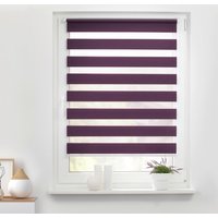 Doppelrollo Duo brombeer B/L: ca. 60x220 cm von LICHTBLICK