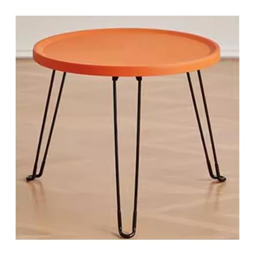 LICONG-2020 Seitenschrank Klappbarer Couchtisch, Kleiner runder Tisch, Sofa-Beistelltisch, Wohnzimmer, Haushalt, einfacher Tisch Eckschrank (Color : B) von LICONG-2020
