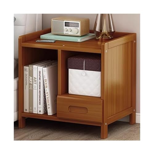 LICONG-2020 Seitenschrank Nachttisch, minimalistisches kleines Lagerregal, Schlafzimmer-Nachttisch Eckschrank (Color : B) von LICONG-2020