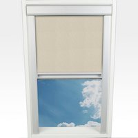 LIEDECO Dachfenster-Rollo, Stoff, verdunkelnd - beige von LIEDECO