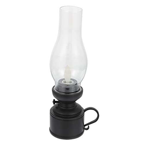 LIFKOME LED Petroleum lampe LED-Nachtlichtbirnen Schreibtischlampe geführt Dekor Home LED-Petroleumlampe traditionelle Kerosin-LED-Lampe altmodisch schmücken Zubehör Öllampe Kerosinlampe von LIFKOME