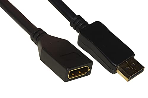 LINK LKDP18MF Verlängerungskabel Displayport männlich/weiblich vergoldete Kontakte 4K60HZ 21,6GBS MT 1,80 von LINK