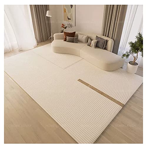 Wohnbereich Teppichboden Geometrie Stil Weich Rutschhemmend Dickes Schlafzimmer Area Rug Carpet Große Vintage-Teppiche Für Innenräume Bedruckter Teppich(Size:160X230CM,Color:A02) von LIUNA