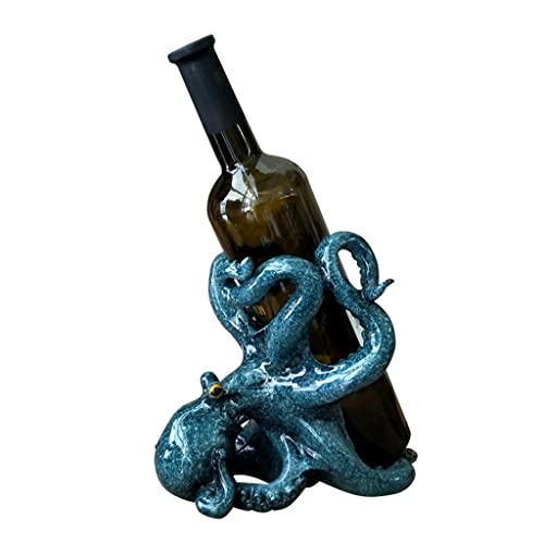 LIUNJHUY Oktopus Weinregal Harz Weinflaschenregal Dekoration Handwerk Weinset Dekoration Barzubehör Interesting von LIUNJHUY