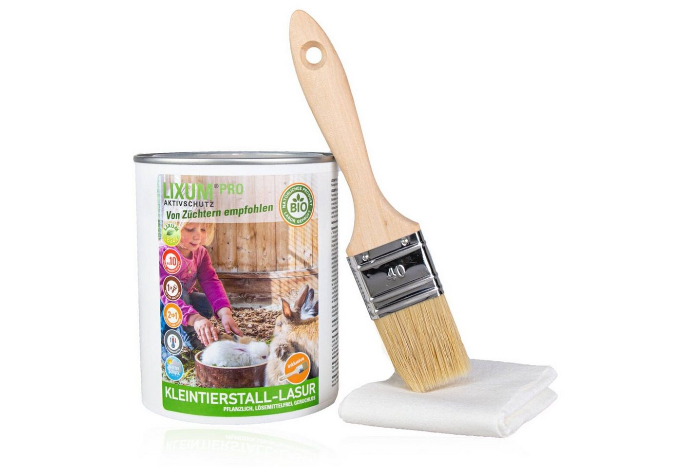 LIXUM Holzschutzlasur Lixum PRO 100% biologische & natürliche BIO Kleintierstall Holz Lasur LIXUM Holzschutzlasur Lixum PRO 100% biologische & natürliche BIO Kleintierstall Holz Lasur von LIXUM