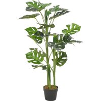 Longziming - Künstliche Pflanze Monstera mit Topf Grün 100 cm von LONGZIMING