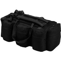 Seesack 3-in-1 Armee-Stil 120 l Schwarz von LONGZIMING