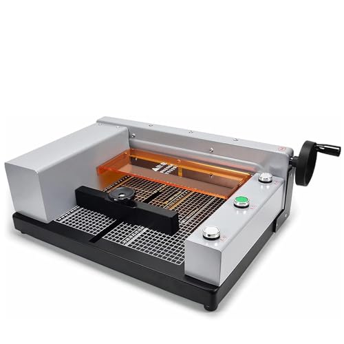 LSBHPPD Automatische Papierschneidemaschine für den Schreibtisch im A4-Format, elektrischer Papierschneider im A4-Format, Schnittbreite 30 cm, Papierstärke 40 mm, für Karton, Karten von LSBHPPD