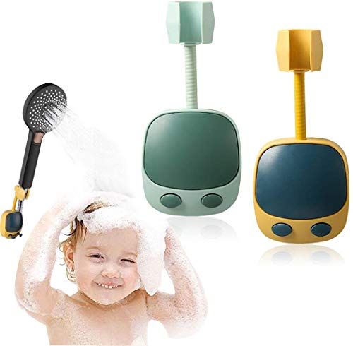 2 x Duschkopf-Halter, universell, um 360 Grad verstellbar, drehbar, abnehmbar, kein Durchstechen, Handbrause (Fernseher) 2 x Duschkopf-Halter, universell, um 360 Grad verstellbar, drehbar, abnehmbar, kein Durchstechen, Handbrause (Fernseher) von LSFCHYBY