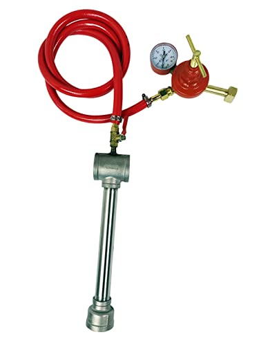 Luftdrossel für Schmiede Gasofen Gasesse Schmiedeofen Hufschmiede Messermacher Metallschmiede Metallschmelzofen, Butan, Propan, LPG, Gas Burner with regulator von LSMIITTH