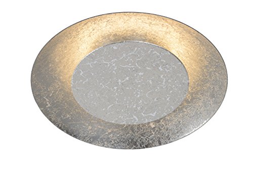 Lucide FOSKAL - Deckenleuchte - Ø 21,5 cm - LED - 1x6W 2700K - Silber von LUCIDE