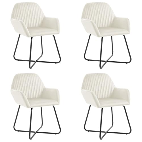 LVHUIDEH Esszimmerstühle, 4et Set, Esstisch Stühle für Esszimmer Küche, Ergonomischen Design, Langlebig, Wohnzimmerstuhl, 61 x 61 x 84 cm, Samt und Stahlbeine LVHUIDEH Esszimmerstühle, 4et Set, Esstisch Stühle für Esszimmer Küche, Ergonomischen Design, Langlebig, Wohnzimmerstuhl, 61 x 61 x 84 cm, Samt und Stahlbeine von LVHUIDEH