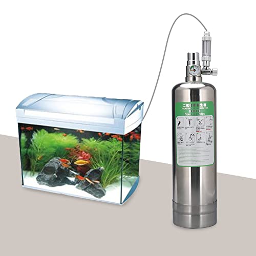 LYEAA CO2 Generator System Carbon, 1L/2L Kohlendioxid Reaktor Aquarium DIY CO2 Zylinder Generator System Kit for Pflanzen Aquarium Aquarium CO2 Generator System Kit von LYEAA