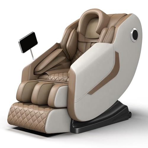 Smart Chair, Nachrichtenstuhl, Liegestühle für Erwachsene, Zero Gravity, für Vater, Mutter, Zuhause, Büro (weiß) von LYXXJRYBHD