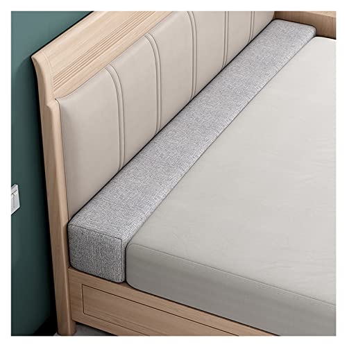 Matratzenverlängerungen Bett Kopfteil Lückenfüller Kingsize, Bett Kopfende/Endstück Matratze Verlängerungsstück, 15/18/20cm breit Betten Brücke Raumfüllende Pads, für Haus/ Hotel, Waschbar ( Color : L von LZMZMQ