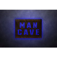 Man Cave Schild Led, Neon Schild, Personalisiert, Wandkunst, Wanddekoration von Labrisad
