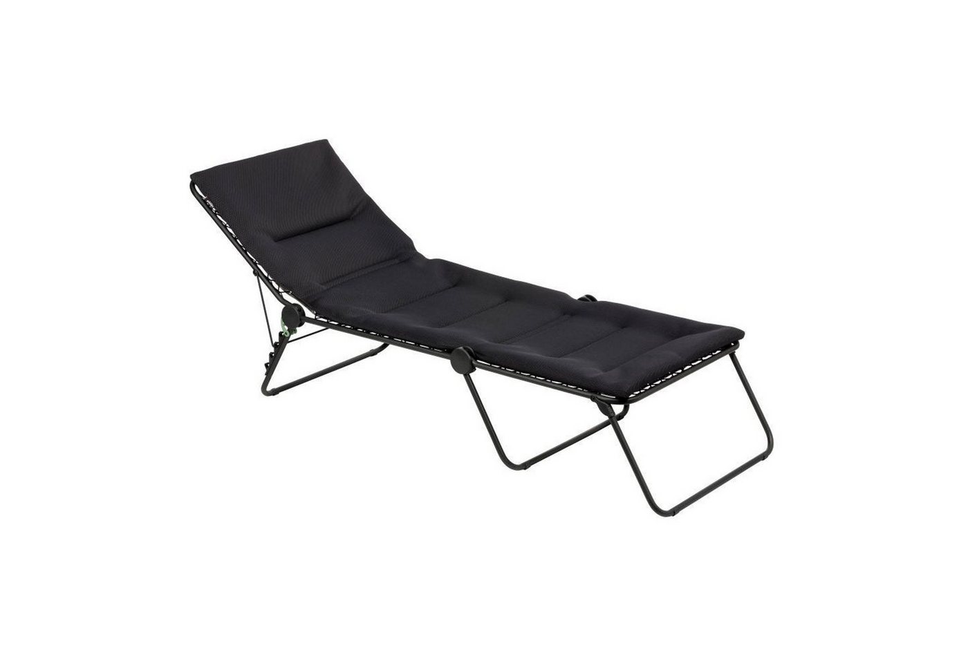 Lafuma Mobilier Gartenliege Siesta, Rückenlehne 4-fach verstellbar, Klappbare Sonnenliege, gepolstert, belastbar bis 140 kg von Lafuma Mobilier