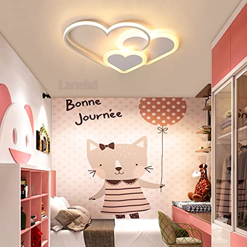 Kinderzimmerlampe LED Deckenleuchte Kinderzimmer Deckenlampe Modern 3 Herz Design Acryl-schirm Kinder Mädchen Junge Schlafzimmer Deko Decke Lampe Dimmbar Wohnzimmer Küchen Esszimmer Bad Flur Kinderzimmerlampe LED Deckenleuchte Kinderzimmer Deckenlampe Modern 3 Herz Design Acryl-schirm Kinder Mädchen Junge Schlafzimmer Deko Decke Lampe Dimmbar Wohnzimmer Küchen Esszimmer Bad Flur von Lanekd