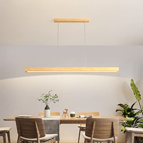 LED Holz Pendelleuchte Esstisch Esszimmer Lampe Hängelampe Dimmbar Hängeleuchte mit Fernbedienung Höhenverstellbar Küche Decke Pendant Leuchte Modern Wohnzimmer Kronleuchter Büro Hotel Deko Lampe LED Holz Pendelleuchte Esstisch Esszimmer Lampe Hängelampe Dimmbar Hängeleuchte mit Fernbedienung Höhenverstellbar Küche Decke Pendant Leuchte Modern Wohnzimmer Kronleuchter Büro Hotel Deko Lampe von Lanekd