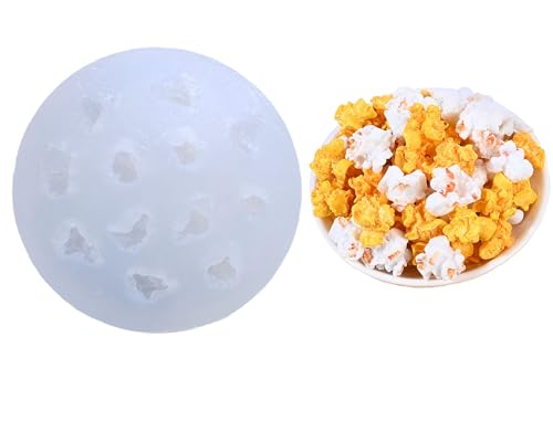 Popcorn-Silikonform Schokoladenform Kerze Dessertform Wachs Schmelze Form Seife Herstellung Form von Langjitianya