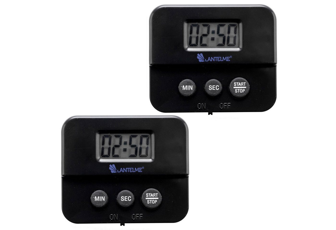 Lantelme Küchentimer Küchentimer Eieruhr 6cm x 5cm x 2cm mit Magnet von Lantelme