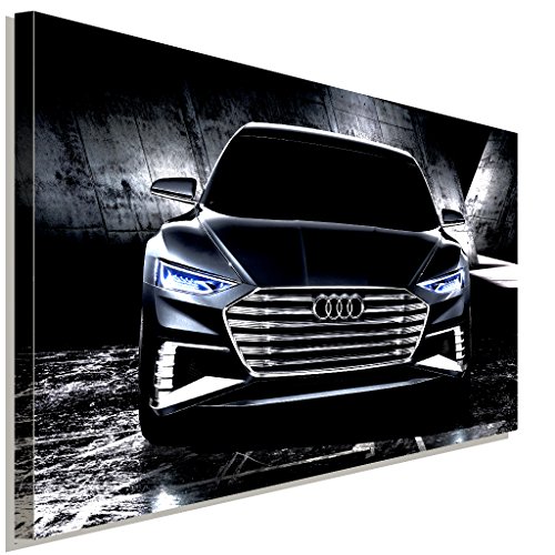 Audi Leinwandbild LaraArt Bilder Mehrfarbig Wandbild 150 x 100 cm von LaraArt Bilder