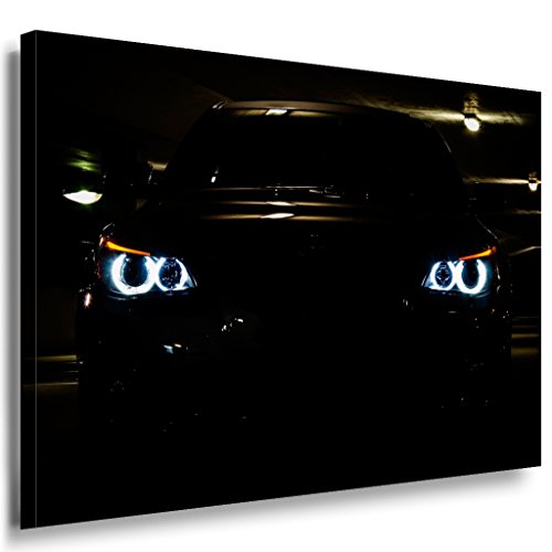 BMW 5 e60 Leinwandbild LaraArt Bilder Wanddeko Wandbild 150 x 100 cm von LaraArt Bilder