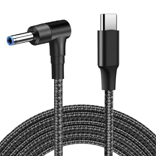 TypeC Auf DC4 5 X 3 0 Mm Stromkabel 5 9 Fuß USB C Auf DC4 5 X 3 0 Mm Ladekabel Konverter Für Laptops Lautsprecher Stecker Auf 4 5 X 3 0 Mm Rechtwinkliges Laptop Ladekabel von Laspi