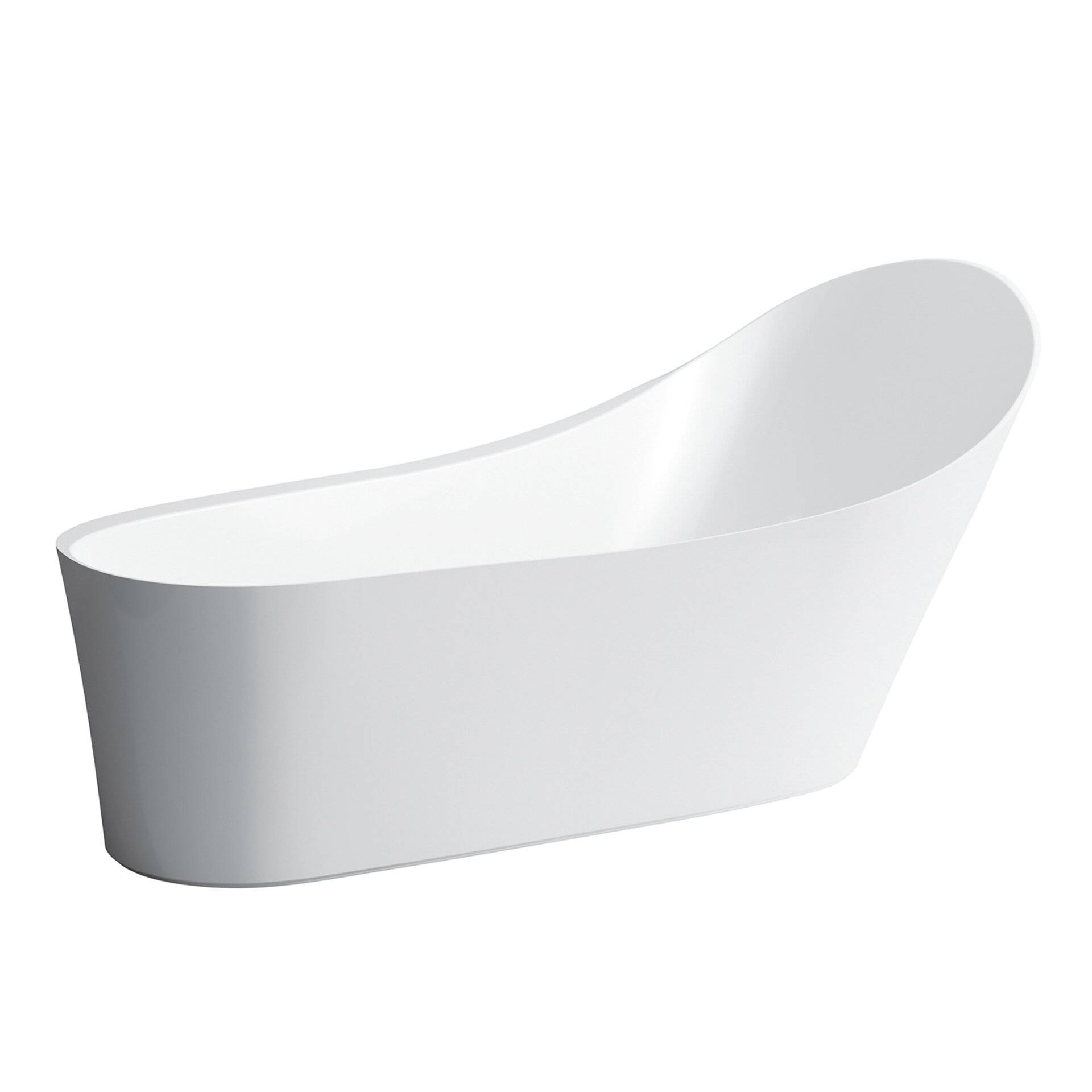 Laufen Palomba Badewanne mit Whirlsystem, freistehend, 1800x960x540mm, ohne Beleuchtung, H2458020006051 von Laufen