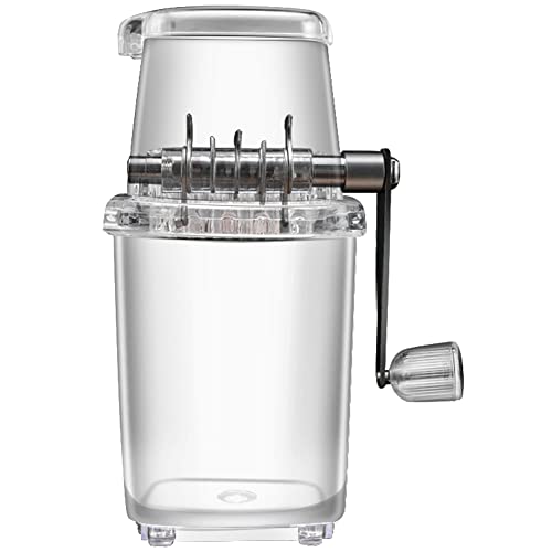 Lckiioy Ice Crusher Manuelle Ice Crusher Machine1.25L EismüHle Ice-Cube Drinks Chopper,Haushaltsbedarf,Sommerbedarf von Lckiioy