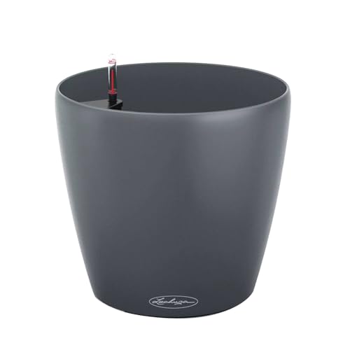 LECHUZA-Pflanzgefäß Classico Color ECO 60 Grau | Pflanzgefäß mit Bewässerungssystem und Wasserstandsanzeiger|aus 100% recyceltem Kunststoff | Matte Oberfläche | Ø 60 x 55,5 cm | 18953 LECHUZA-Pflanzgefäß Classico Color ECO 60 Grau | Pflanzgefäß mit Bewässerungssystem und Wasserstandsanzeiger|aus 100% recyceltem Kunststoff | Matte Oberfläche | Ø 60 x 55,5 cm | 18953 von Lechuza