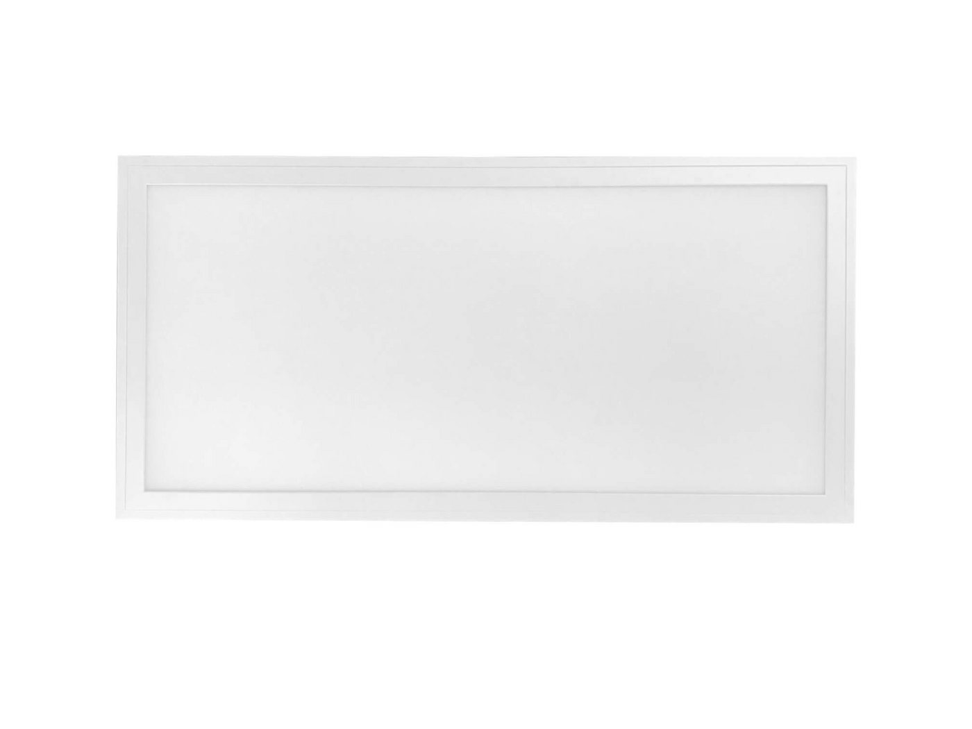 Lecom LED Panel 60x30 cm LED Panel Deckenleuchte Einbaupanel Ultraslim weißer Rahmen, 24 Watt, 2200 Lumen, Kaltweiß 3000K von Lecom