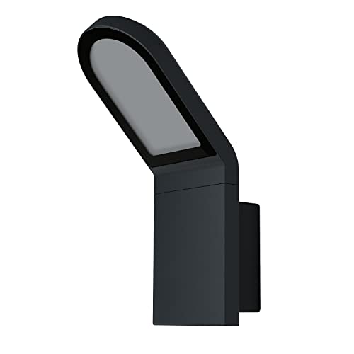 Ledvance LED Wand- und Deckenleuchte, Leuchte für Außenanwendungen, Warmweiß, 168,0 mm x 100,0 mm x 273,0 mm, ENDURA STYLE WALL von Ledvance