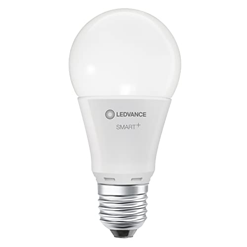 LEDVANCE Smart+ LED, ZigBee Lampe mit E27 Sockel, tageslicht (2700K - 6500K), dimmbar, Direkt kompatibel mit Echo Plus & Echo Show (2.Gen), Kompatibel mit Philips Hue Bridge, 1 Stück (1er Pack) von Ledvance