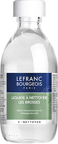 Lefranc & Bourgeois Pinselreiniger, geeignet für alle Ölfarben, 250 ml Flasche von Lefranc Bourgeois