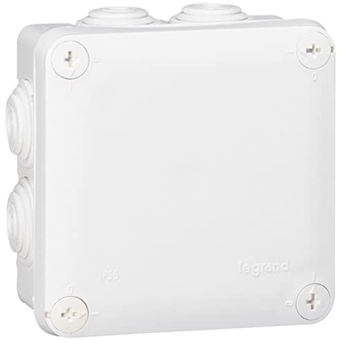 Legrand LEG94520 Abzweigdose quadratisch Verschluss 1/4-Drehung 100 x 100 mm weiß Legrand LEG94520 Abzweigdose quadratisch Verschluss 1/4-Drehung 100 x 100 mm weiß von Legrand