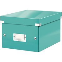 LEITZ Aufbewahrungsboxen LEITZ Ablagebox A5 Eisblau-Met 7,4 l - 21,6 x 28,2 x 16,0 cm eisblau von Leitz