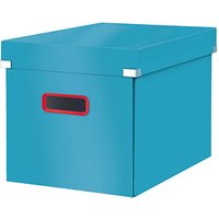 LEITZ Click & Store Cosy Aufbewahrungsbox 32,5 l blau 32,0 x 36,0 x 31,0 cm von Leitz