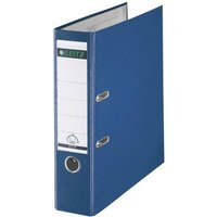 Leitz Ordner 1010 DIN A4 Rückenbreite: 80mm Blau 2 Bügel 10105035 von Leitz