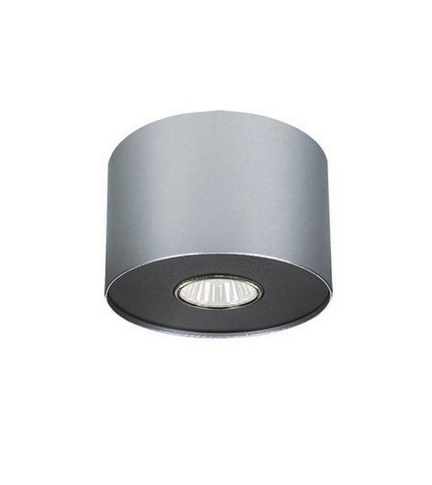 Licht-Erlebnisse Deckenleuchte POINT, ohne Leuchtmittel, Deckenlampe GU10 Ø 13 cm Metall Spot von Licht-Erlebnisse