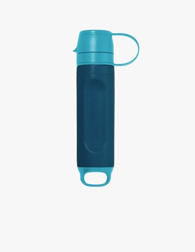 Lifestraw Peak Series Solo – individueller Wasserfilter für Wandern, Camping, Reisen, Überleben, beseitigt Bakterien, Parasiten und Mikroplastik, Blue Raspberry von LifeStraw