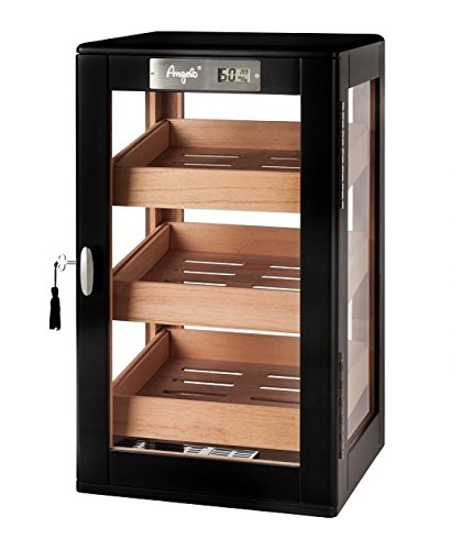 Lifestyle-Ambiente Humidorschrank Cabinet digital Polymerbefeuchter inkl Tastingbogen von Lifestyle-Ambiente