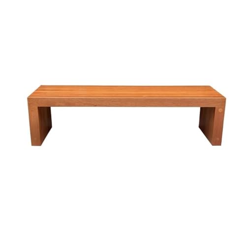 Lijiaxiuyc-101 Outdoor Bank Outdoor-Bank ohne Rückenlehne, Gartenstuhl aus Holz, for Veranda, Hof, Terrasse Gartenbank Lijiaxiuyc-101 Outdoor Bank Outdoor-Bank ohne Rückenlehne, Gartenstuhl aus Holz, for Veranda, Hof, Terrasse Gartenbank von Lijiaxiuyc-101