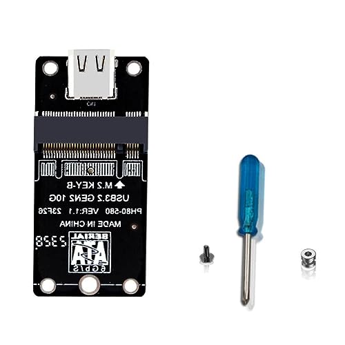 Limtula SSD Zu USB C Adapter NGFF SSD Board Typ C USB 3 2 Für B Key/M + B Schlüssel 2230 2242 2260 2280 SSD NGFF Zu USB 3 2 Typ C Konverter von Limtula