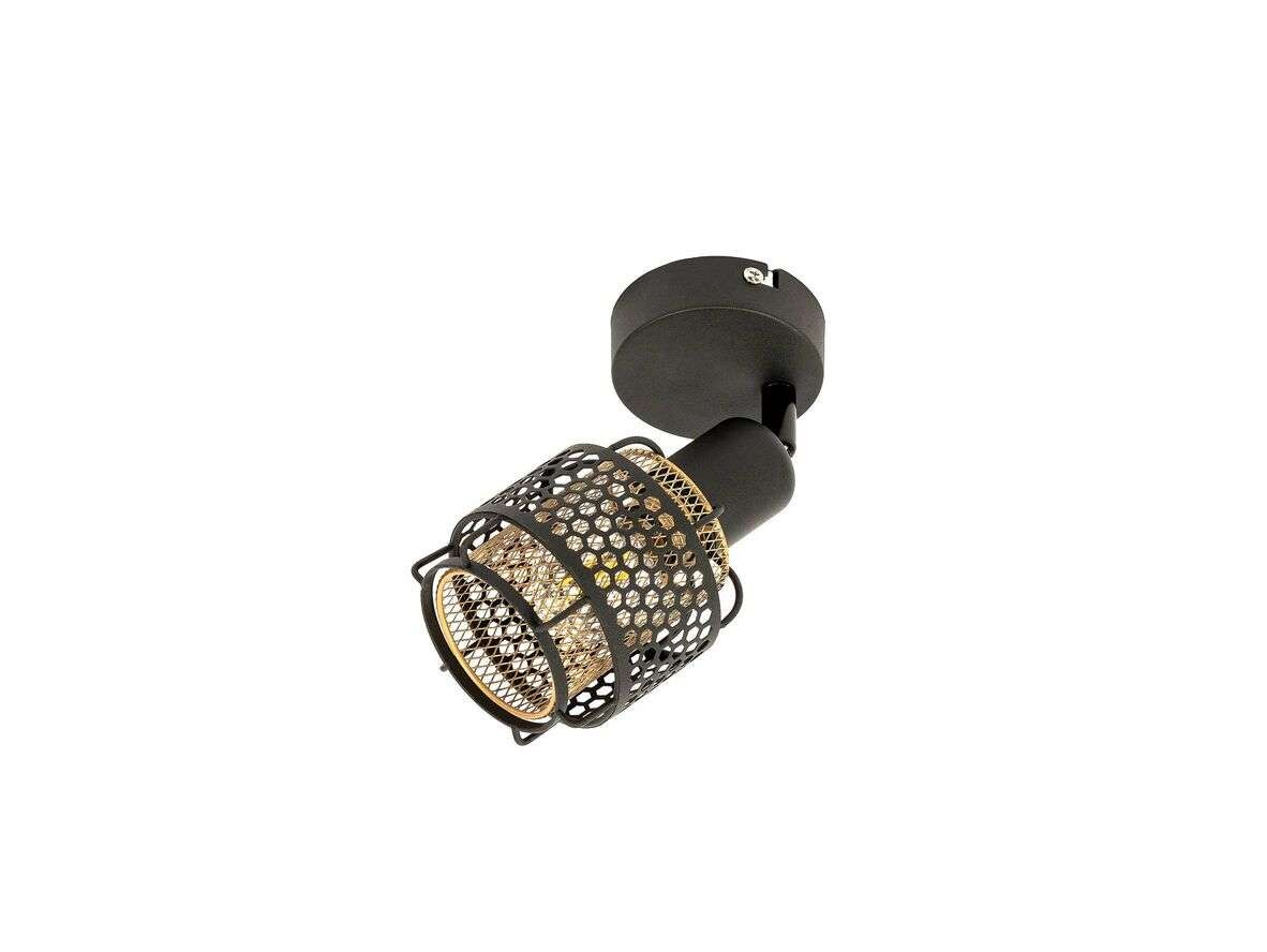 Lindby - Eudoria Deckenleuchte Black/Gold Lindby von Lindby