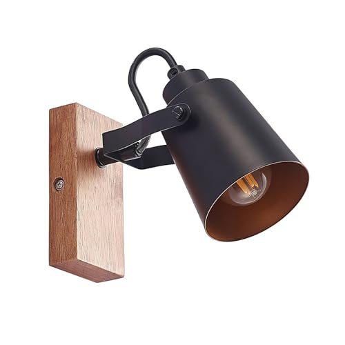 Lindby Strahler 'Kimban' (Modern) aus Holz u.a. für Wohnzimmer & Esszimmer (1 flammig, E14) - Deckenlampe, Deckenleuchte, Lampe, Spot, Wohnzimmerlampe von Lindby